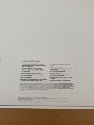 MacBook Air 13 2020 Perfecto Estado