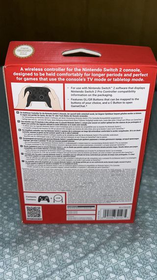 Controlador Nintendo Switch Pro