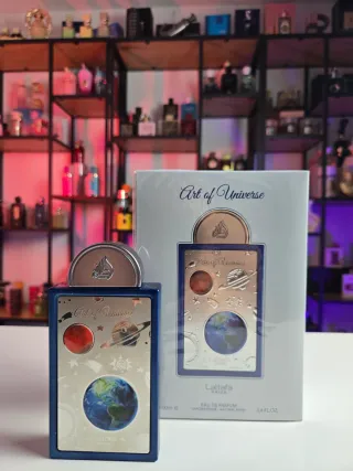 Perfume Lattafa Art of Universe Azul/Plata