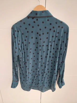 Camisa Zara Mujer Talla XS Lunares