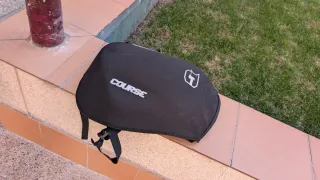 Mochila Moto Course Negra