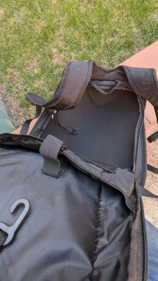 Mochila Moto Course Negra