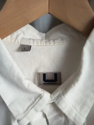 Camisa Adolfo Dominguez Blanca Hombre