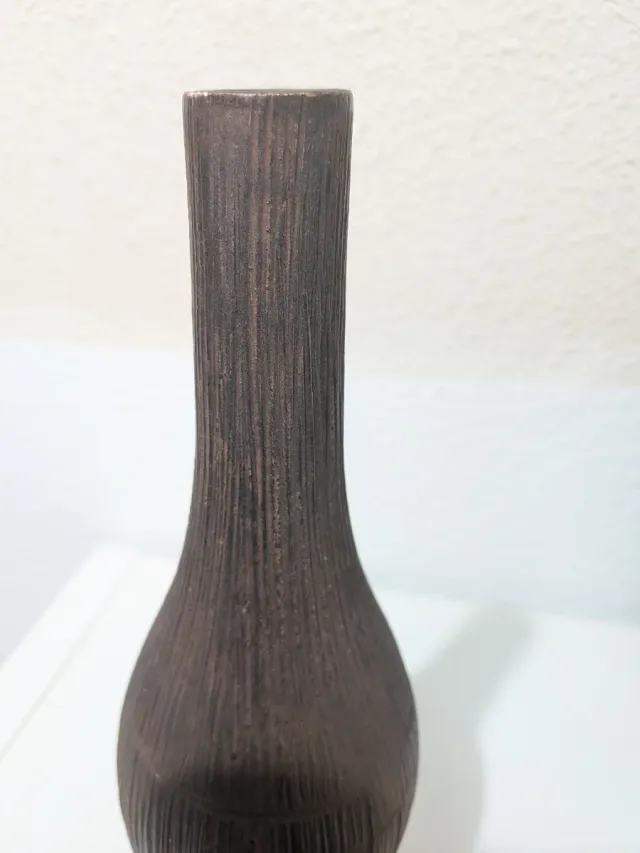 Jarrón Decorativo Terracota Marrón