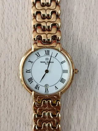Reloj Michel Herbelin Caballero Dorado. Nuevo