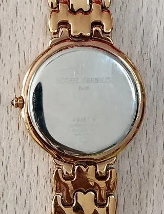 Reloj Michel Herbelin Caballero Dorado. Nuevo