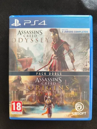 PS4 Assassin's Creed Odyssey y Origins Pack Doble