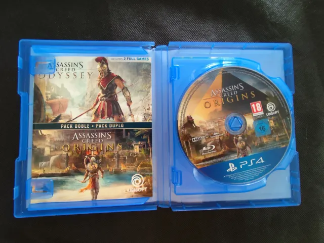 PS4 Assassin's Creed Odyssey y Origins Pack Doble