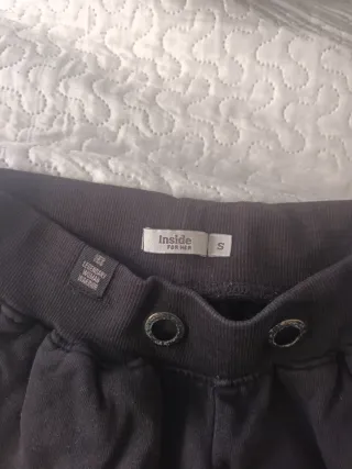 Pantalón Chándal Negro Camuflaje