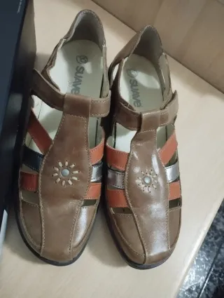 Sandalias Isotoner suave. Talla 38
