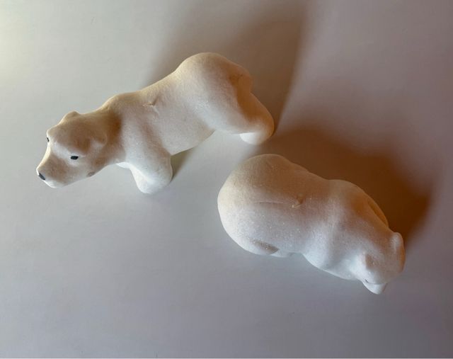 2 CANDELE ORSO POLAR