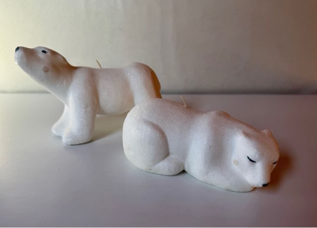 2 CANDELE ORSO POLAR