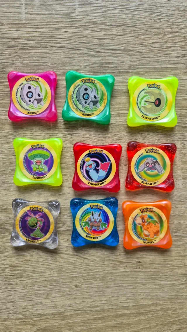 Lote Tazos Pokémon