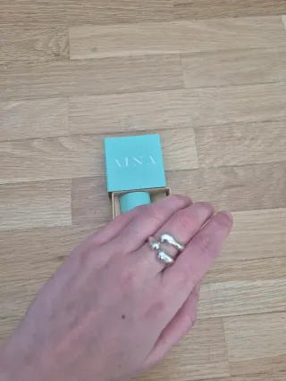 Anillo Plata Maciza Coral Aina Joies