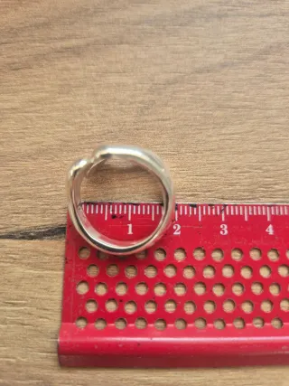 Anillo Plata Maciza Coral Aina Joies