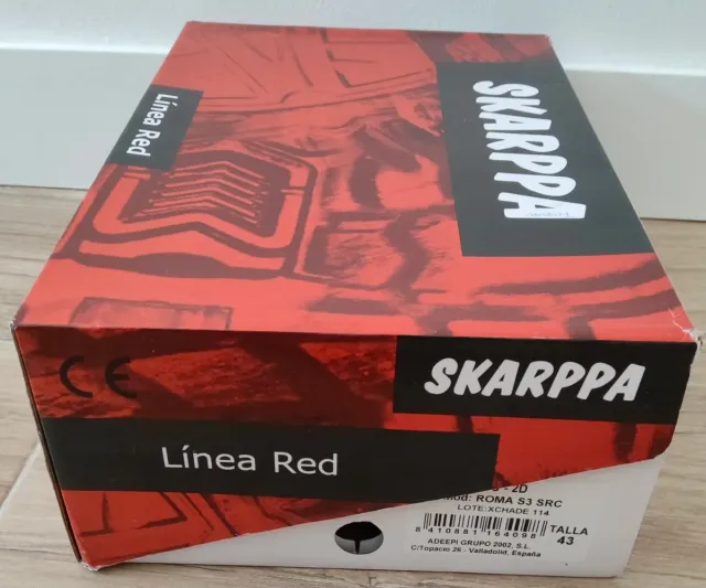 Zapatos de seguridad SKARPA negros