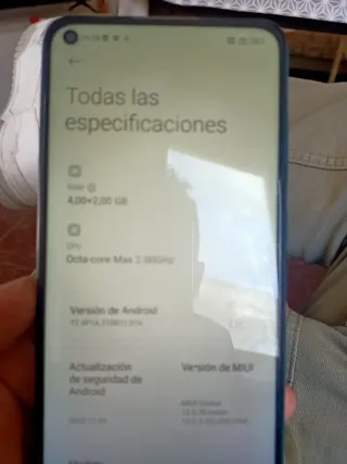 Xiaomi Redmi Note 9 Azul