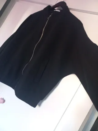 Abrigo Zara Negro Talla XL