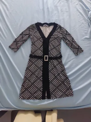 Vestido de fiesta lycra estampado