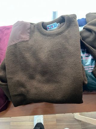 Sudaderas agricultura marrones y verdes