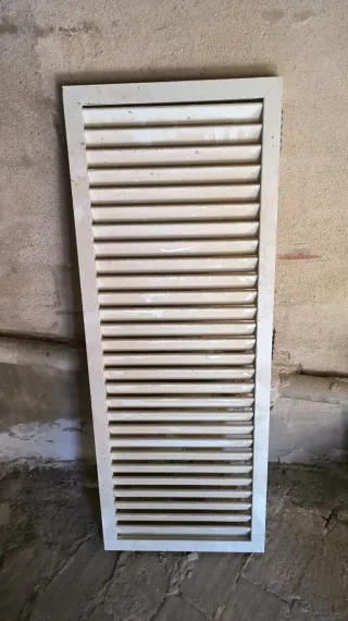 Rejilla de ventilación blanca