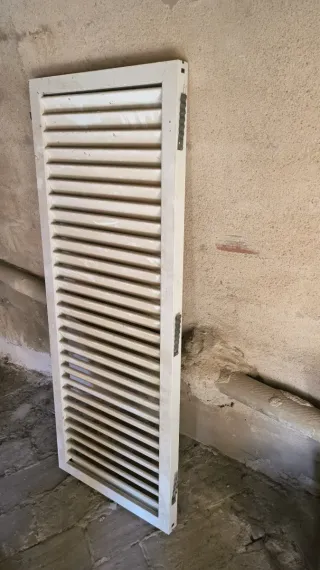 Rejilla de ventilación blanca