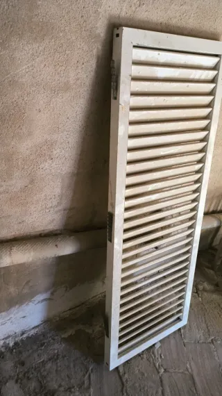 Rejilla de ventilación blanca