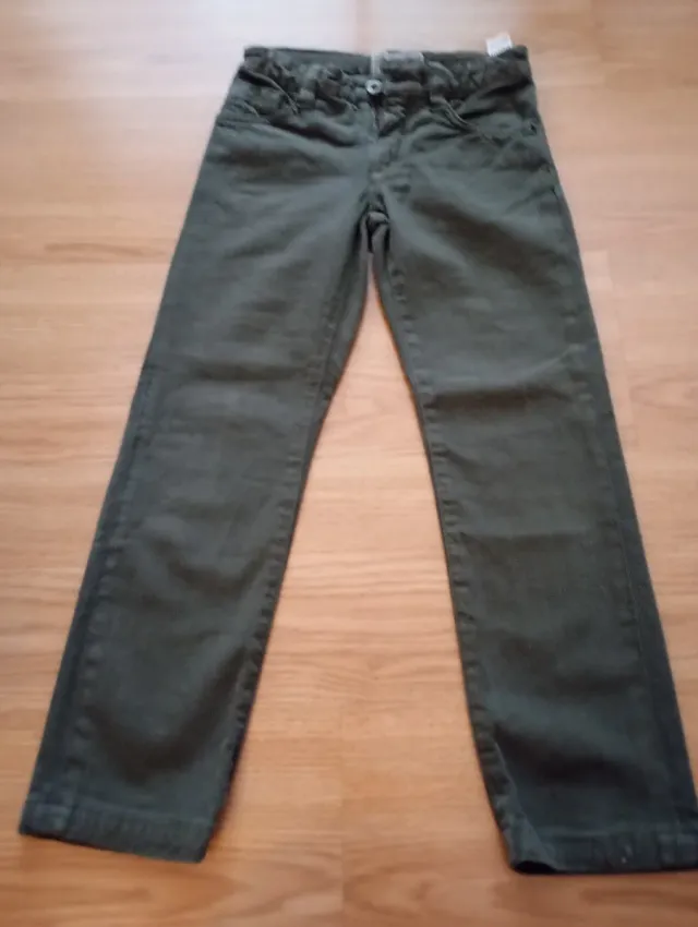 Pantalón niño Massimo Dutti verde