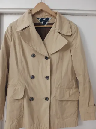 Gabardina Tommy Hilfiger Beige