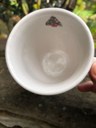 Tazza natalizia in ceramica