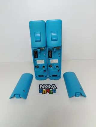 Pack 2 Mandos Wii Motion Plus Azul