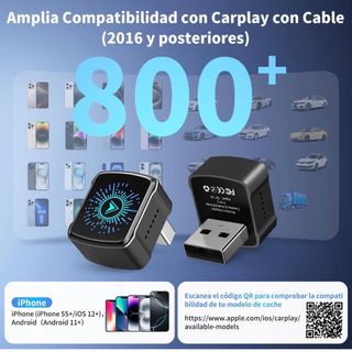 Adaptador CarPlay Inalámbrico