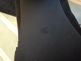 Stivali neri alti con tacco