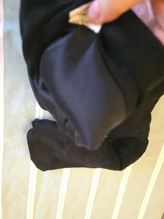 Stivali neri alti con tacco