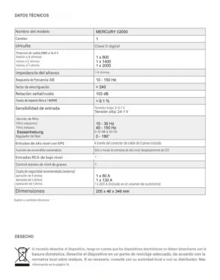 Amplificador Hifonics 2000w Car Audio