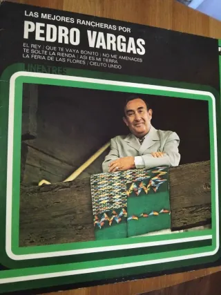 Vinilo Pedro Vargas - Las Mejores Rancheras