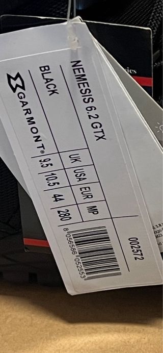 Botas Garmont Nemesis 6.2 GTX GORETEX talla 44.