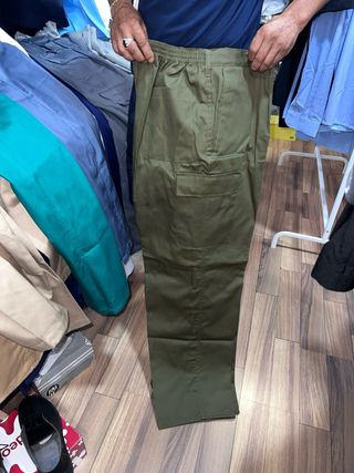 Pantalones de obra azules