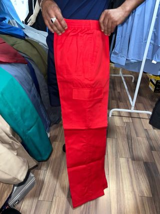 Pantalones de obra azules