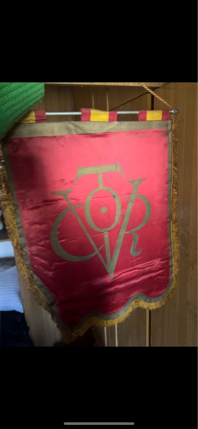 Banderín Testamento Franco Seda 1975