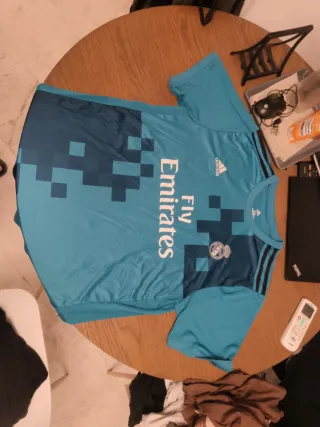 Camiseta Real Madrid Adidas Azul Talla XL