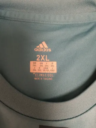 Camiseta Real Madrid Adidas Azul Talla XL