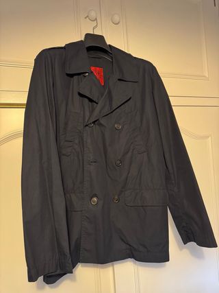 Gabardina corta Carolina Herrera Azul