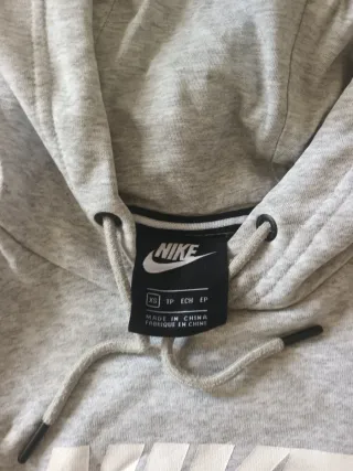 Sudadera Nike Gris Talla XS