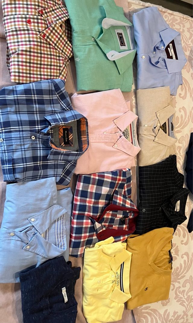 Lote Camisas Varias Marcas Talla M