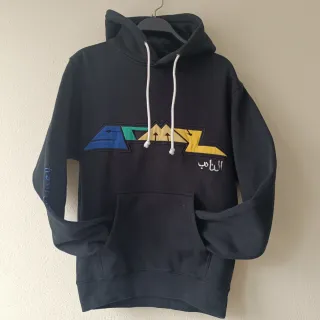 Sudadera Grimey Negra Hombre