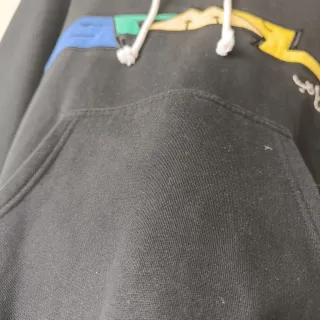 Sudadera Grimey Negra Hombre