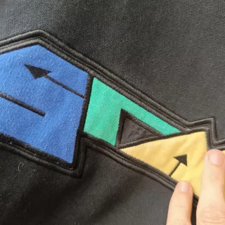 Sudadera Grimey Negra Hombre