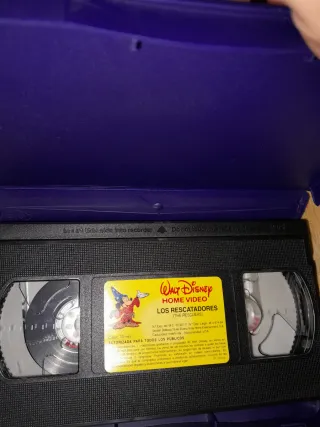 Lote 3 VHS Disney Clásicos