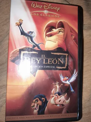 Lote 3 VHS Disney Clásicos